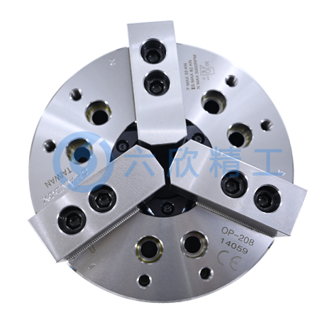 千島三爪中空液壓卡盤