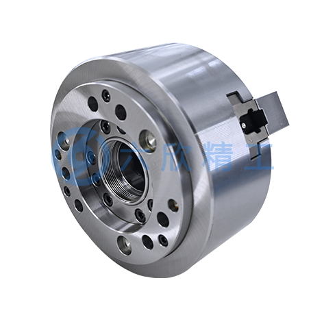 千島三爪中空液壓卡盤