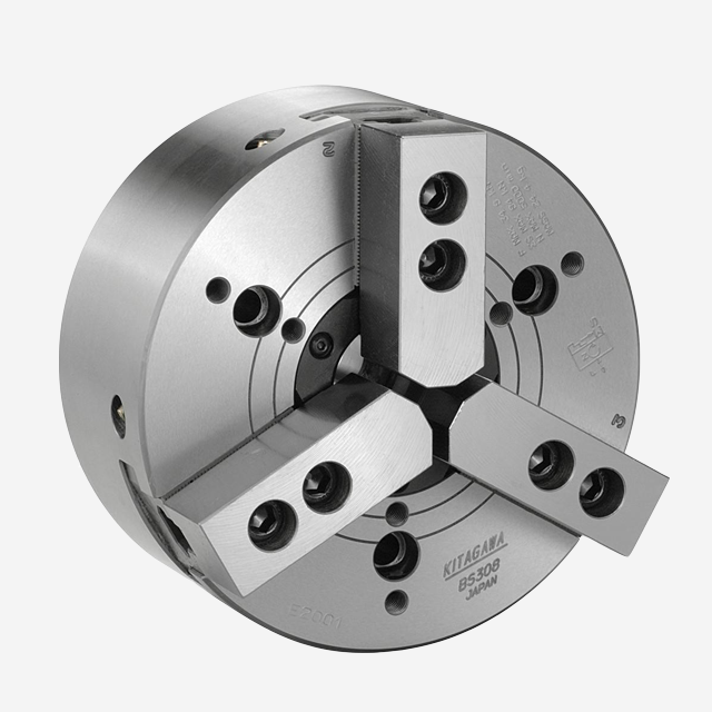 北川3爪大通孔高精度卡盤BS300系列
